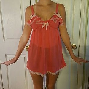 Victoria's Secret Pink Teddy Nighty